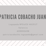 Logopeda Patricia Cobacho Juan